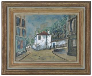 Maurice Utrillo - La maison de Berlioz à Montmartre