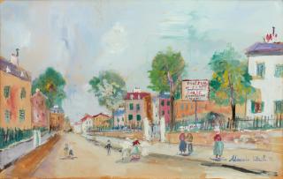 Maurice Utrillo - La Maison de santé