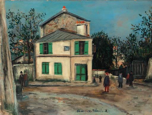 Maurice Utrillo - La maison rose à Montmartre