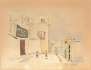 Maurice Utrillo - Le cercle catholique du Sacré-Coeur, circa 1935/1938
