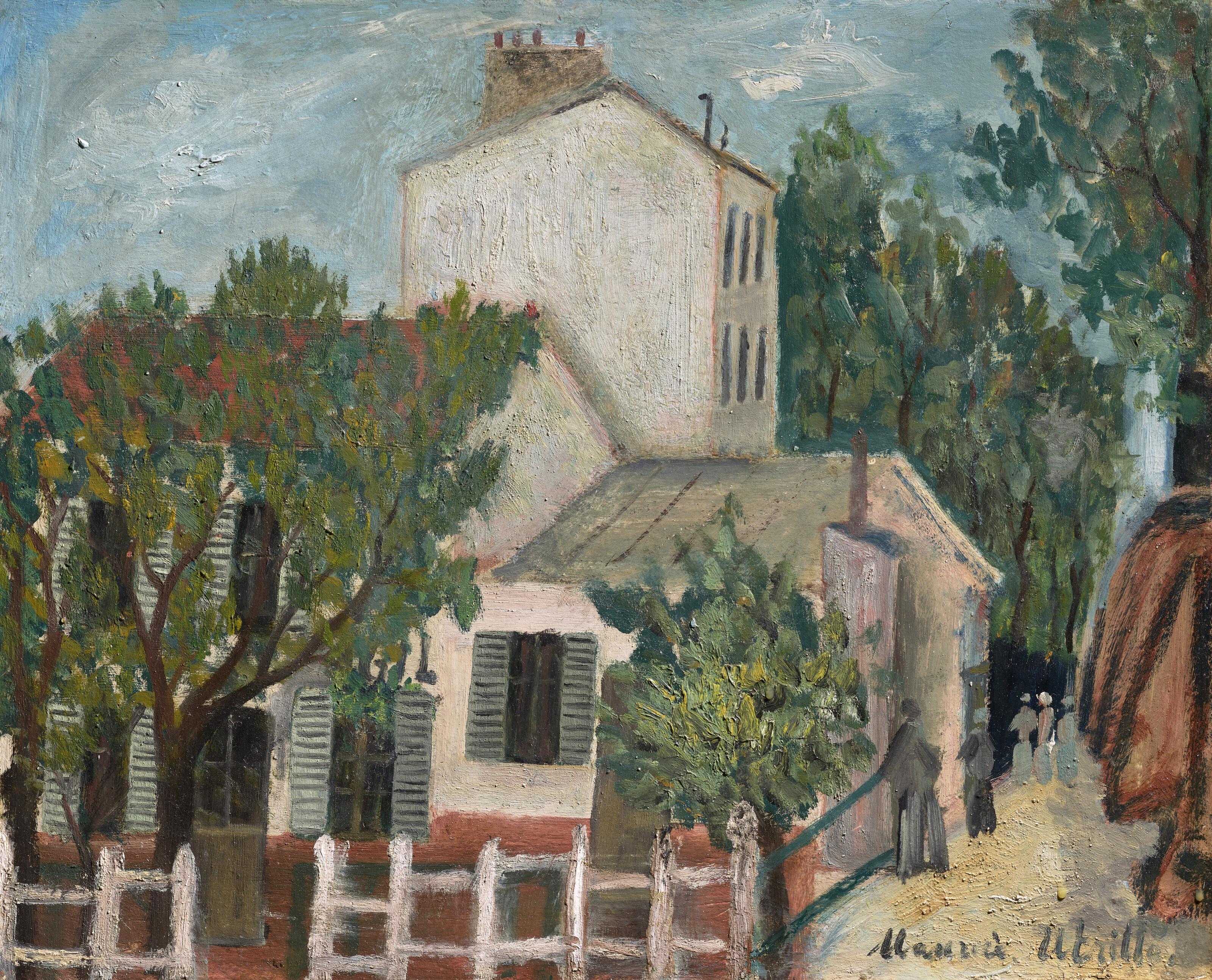 Maurice Utrillo - Le Lapin Agile à Montmartre
