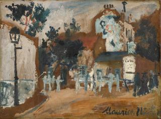 Maurice Utrillo - Le Lapin Agile à Montmartre