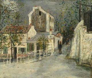 Maurice Utrillo - Le Lapin Agile, Montmartre