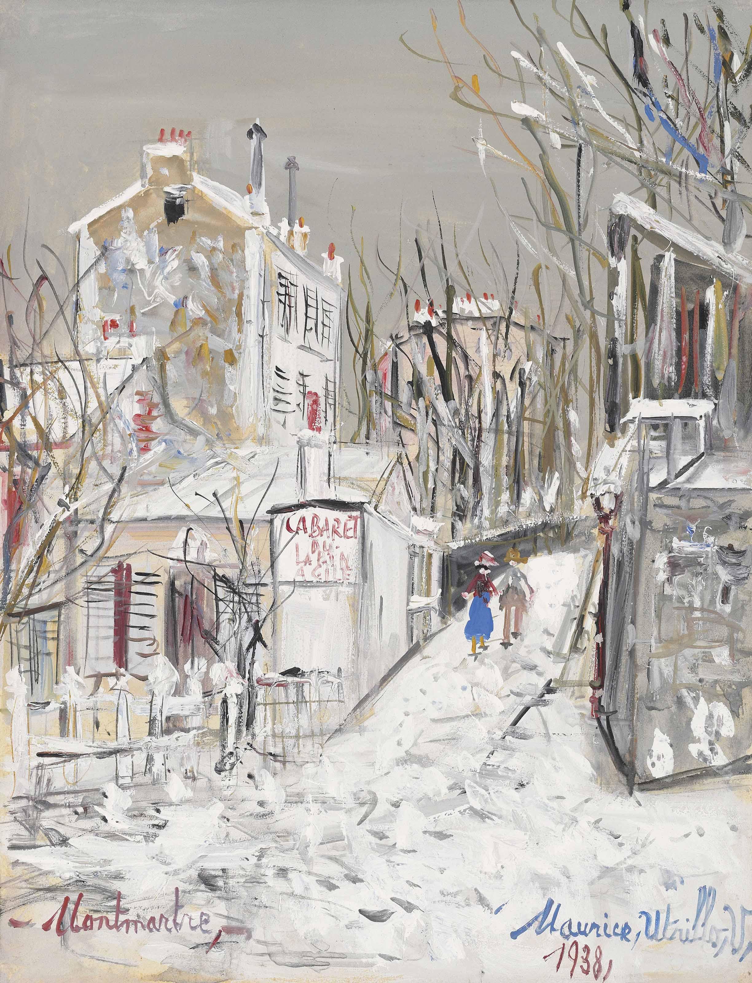 Maurice Utrillo - Le Lapin Agile