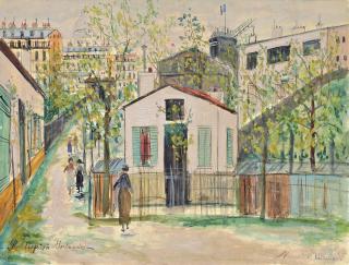 Maurice Utrillo - Le Maquis À Montmartre