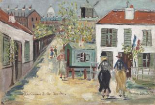 Maurice Utrillo - Le Maquis À Montmartre