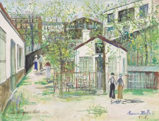 Maurice Utrillo - Le Maquis À Montmartre