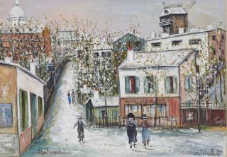Maurice Utrillo - Le Maquis À Montmartre