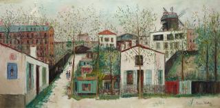 Maurice Utrillo - Le maquis de Montmartre