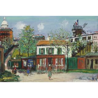 Maurice Utrillo - Le Maquis De Montmartre