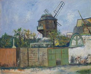 Maurice Utrillo - Le Moulin de la Galette