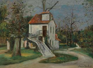 Maurice Utrillo - Le Moulin de la Reine à Trianon