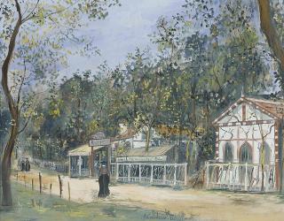 Maurice Utrillo - Le Restaurant Lambert