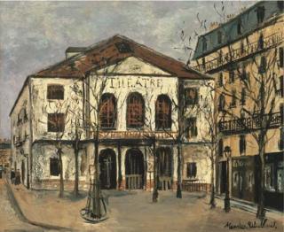 Maurice Utrillo - Le théâtre