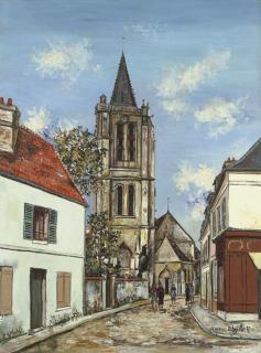 Maurice Utrillo - L\'Église de Creil