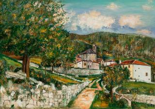 Maurice Utrillo - L\'église de Planès (Pyrénées-Orientales)