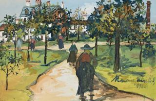 Maurice Utrillo - Les Fortifications À Paris