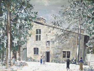 Maurice Utrillo - Maison natale de Jeanne D\'Arc à Domrémy (Vosges)