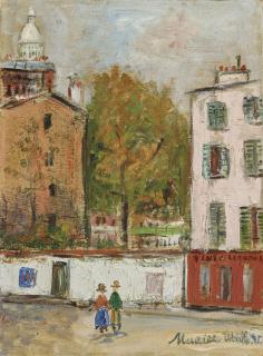 Maurice Utrillo - Montmartre, Sacré-Cœur