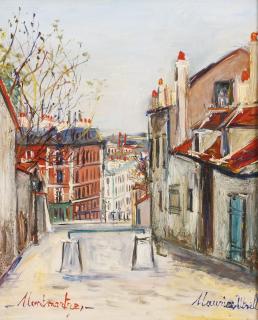 Maurice Utrillo - Montmartre
