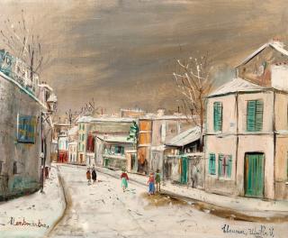 Maurice Utrillo - Montmartre