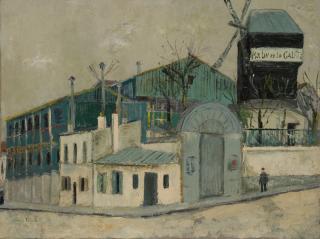 Maurice Utrillo - Moulin de la galette à Montmartre