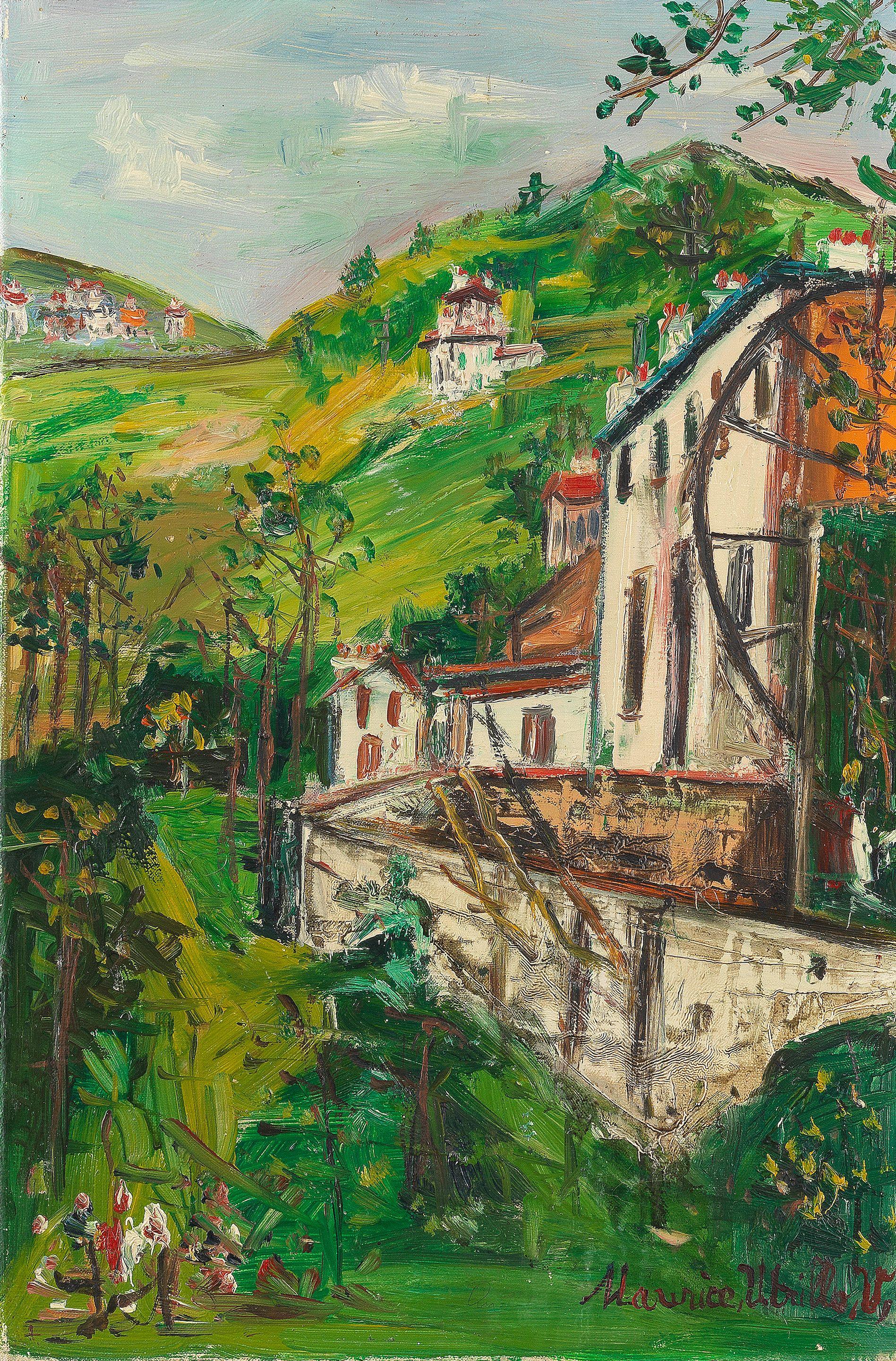 Maurice Utrillo - Moulin de Lavaugrasse à Bessines-sur-Gartempe (Haute-Vienne)