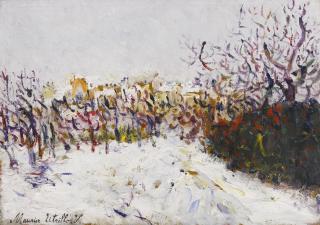 Maurice Utrillo - Paysage À Montmagny