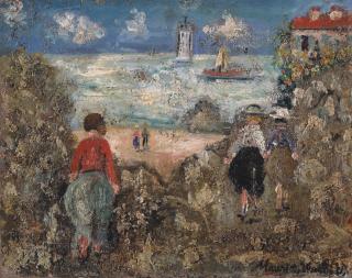 Maurice Utrillo - Paysage marin