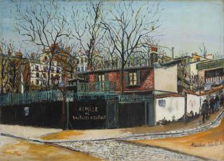 Maurice Utrillo - Remise De Voitures D\'Enfants, Rue Des Saules À Montmartre