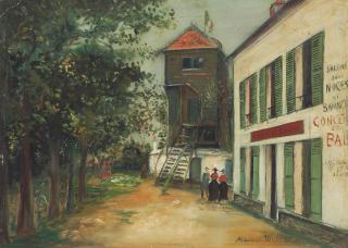 Maurice Utrillo - Restaurant Et Vieux Moulin À Sannois