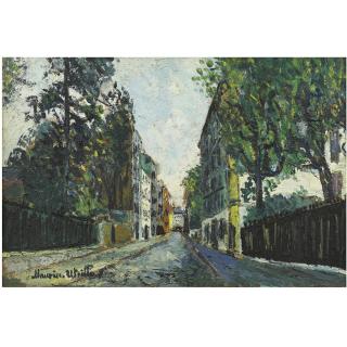 Maurice Utrillo - Rue À Sannois