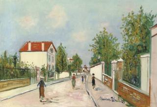 Maurice Utrillo - Rue à Sannois