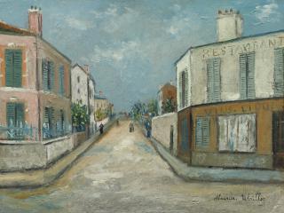 Maurice Utrillo - Rue De Banlieue