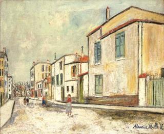 Maurice Utrillo - Rue de Banlieue