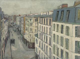 Maurice Utrillo - Rue de la Jonquière