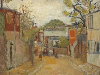 Maurice Utrillo - Rue de l\'Abreuvoir