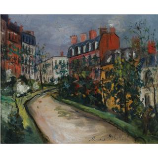 Maurice Utrillo - Rue De Paris