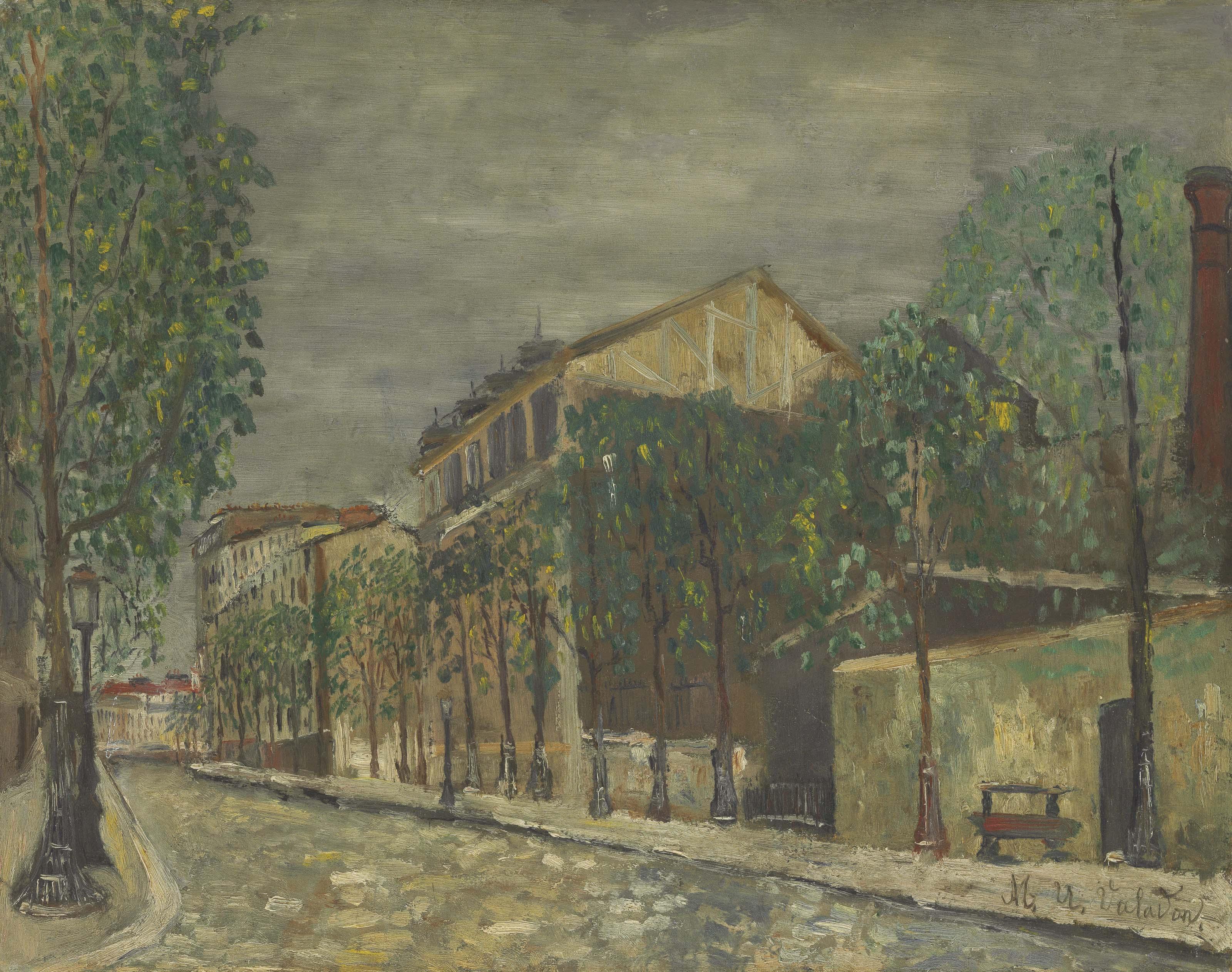 Maurice Utrillo - Rue Sarrette, Petit-Montrouge, Paris