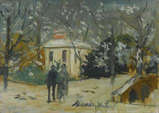 Maurice Utrillo - Scène De Rue