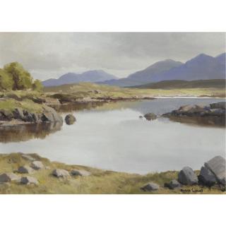Maurice Wilks, A.R.H.A., R.U.A. - Calm Morning, Rounstone, Co.Galway