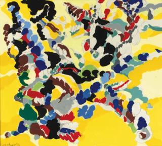 Maurice Wyckaert - An Abstract Composition