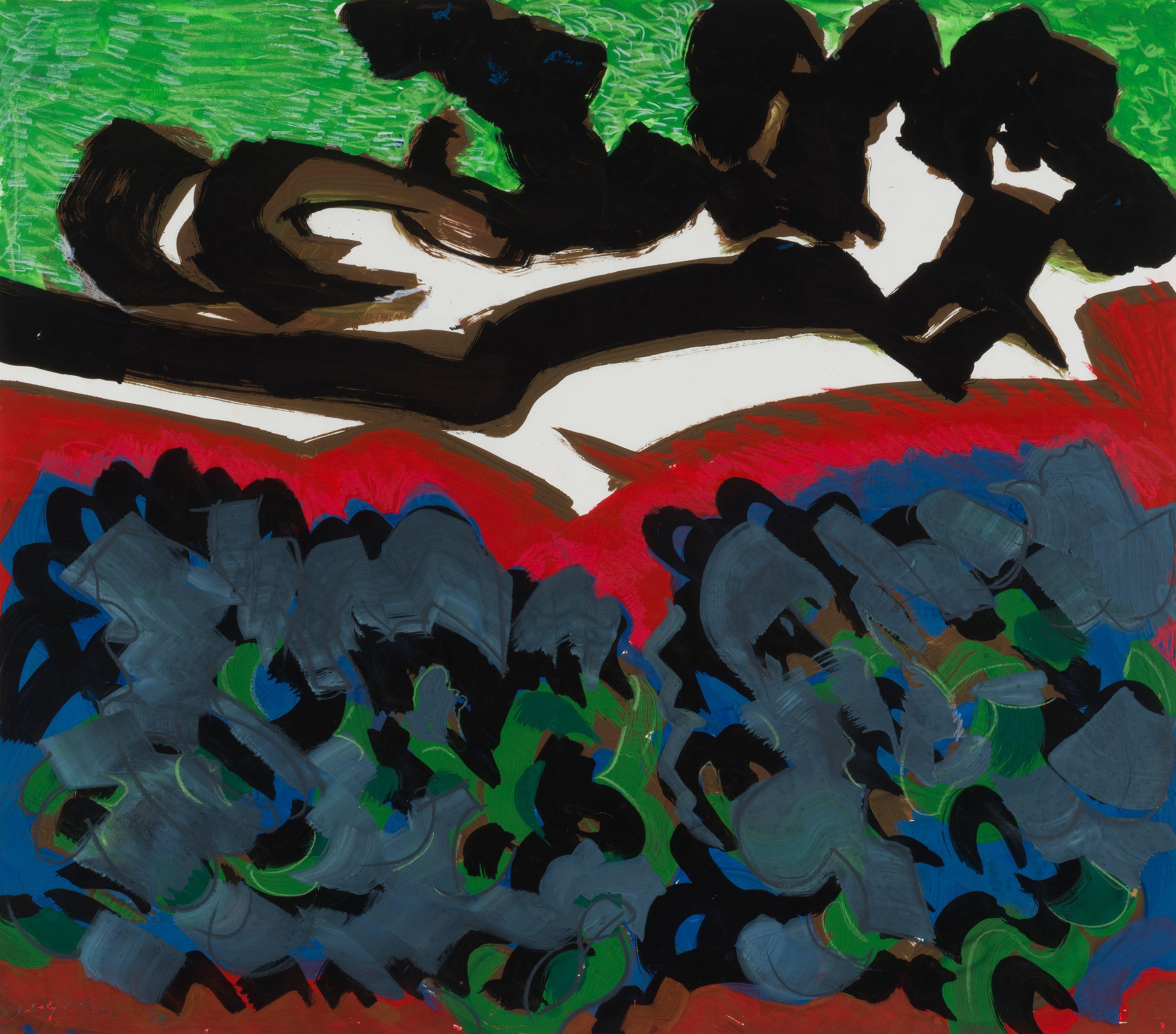 Maurice Wyckaert - Composition abstraite