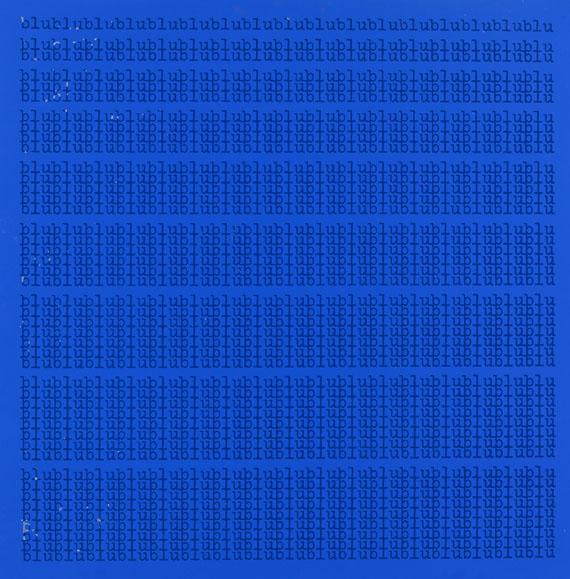 Mauricio Nannucci - Nero/Bianco/Blue/Giallo/Rosso