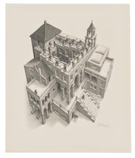 Maurits Cornelis Escher - Ascending and Descending