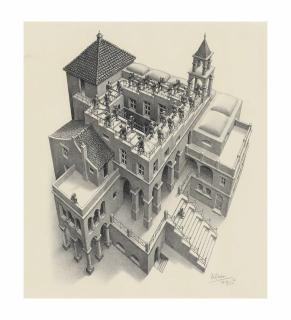 Maurits Cornelis Escher - Ascending and Descending