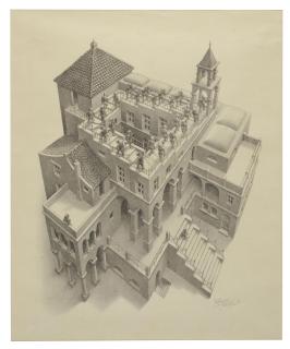 Maurits Cornelis Escher - Ascending and Descending