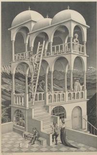 Maurits Cornelis Escher - Belvédère (Bool 426)