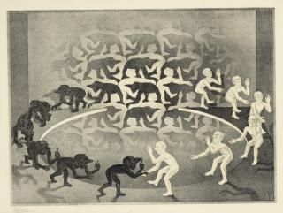Maurits Cornelis Escher - Encounter