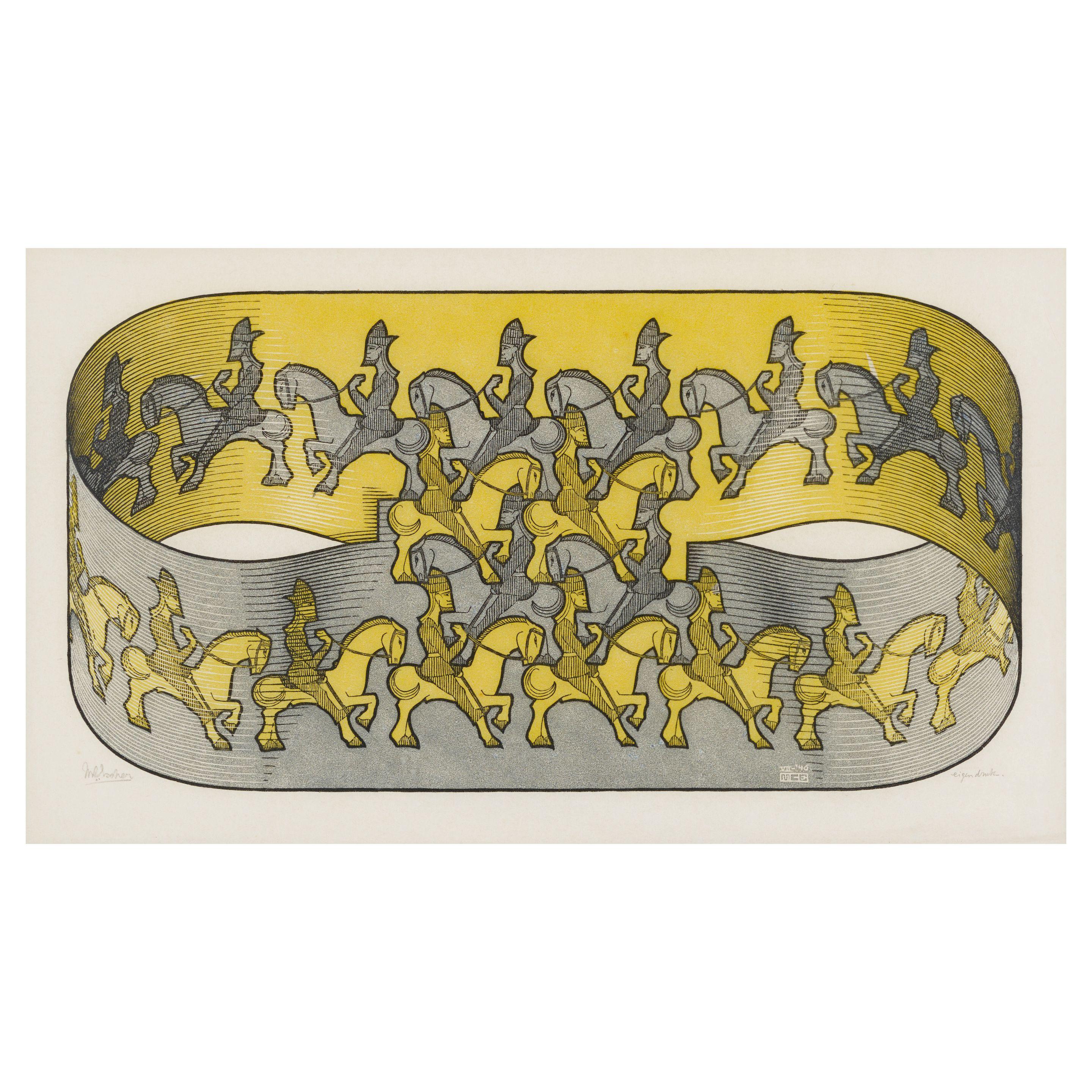 Maurits Cornelis Escher - Horseman